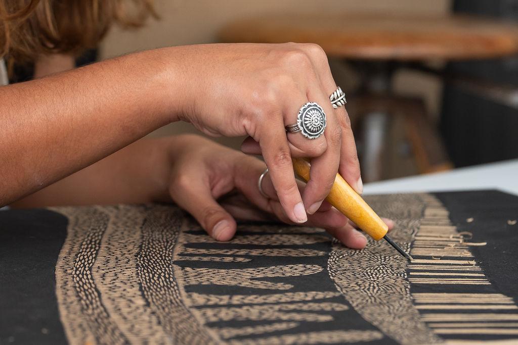 Woodcut Art Workshop