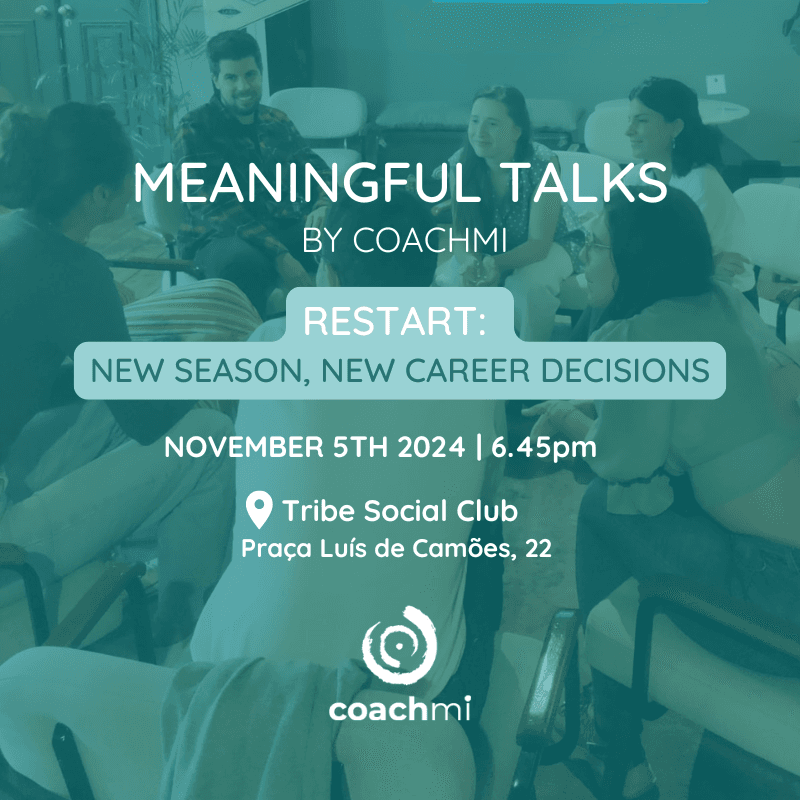 Meaningful Talks - Restart: New Career Decisions