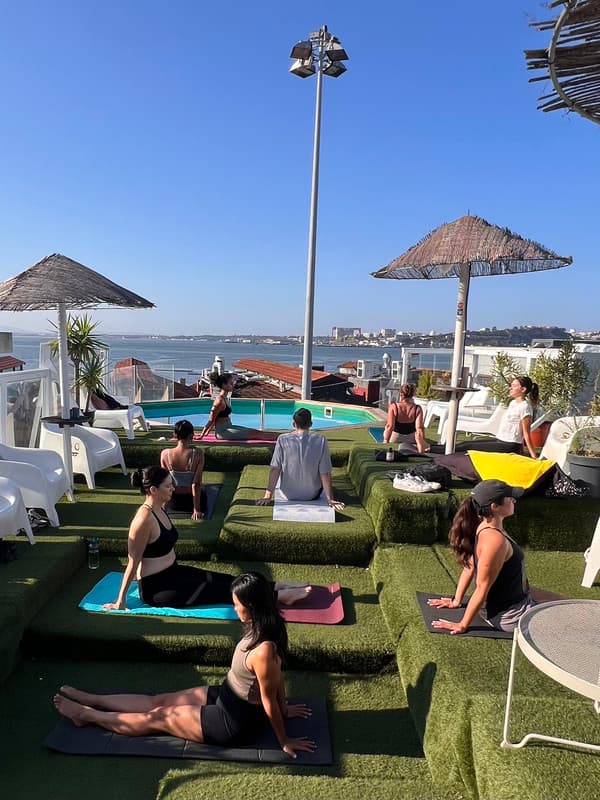 Hatha Yoga (on rooftop) ๐ชท