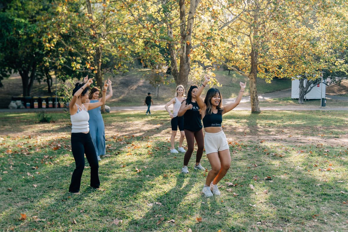 Outdoor Dance Workout