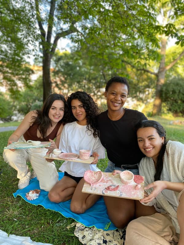 Air-Drying Clay Picnic x Aura Ceramics