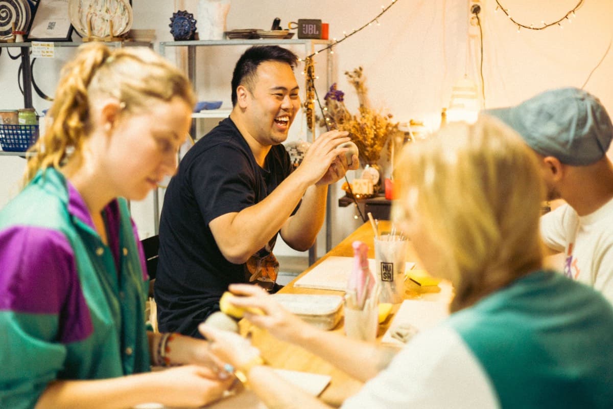 Pottery & wine - perfect Sunday in Alfama 🌞