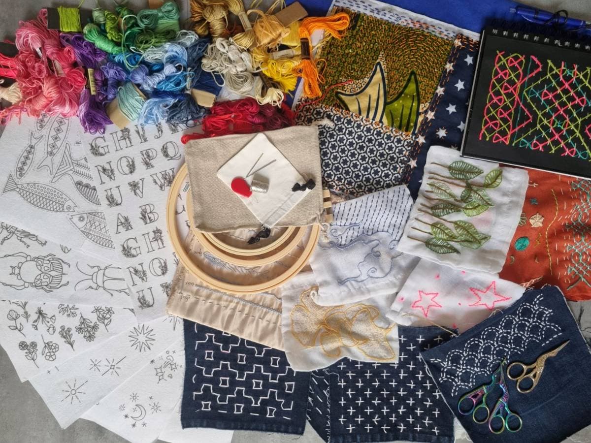 Upcycle your wardrobe with fun embroidery