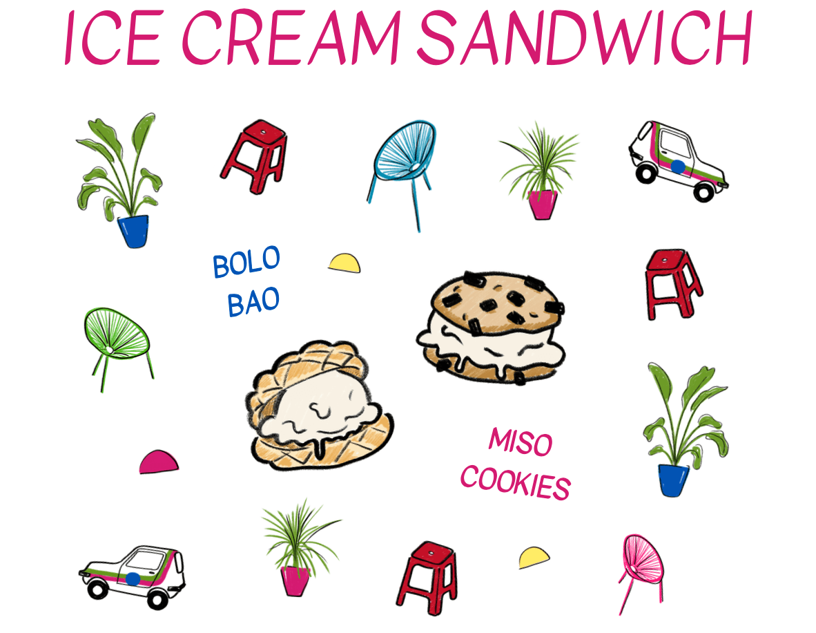 ICE CREAM SANDWICH DAY AT GELADARIA CHANTILLY X TIAN.LISBOA