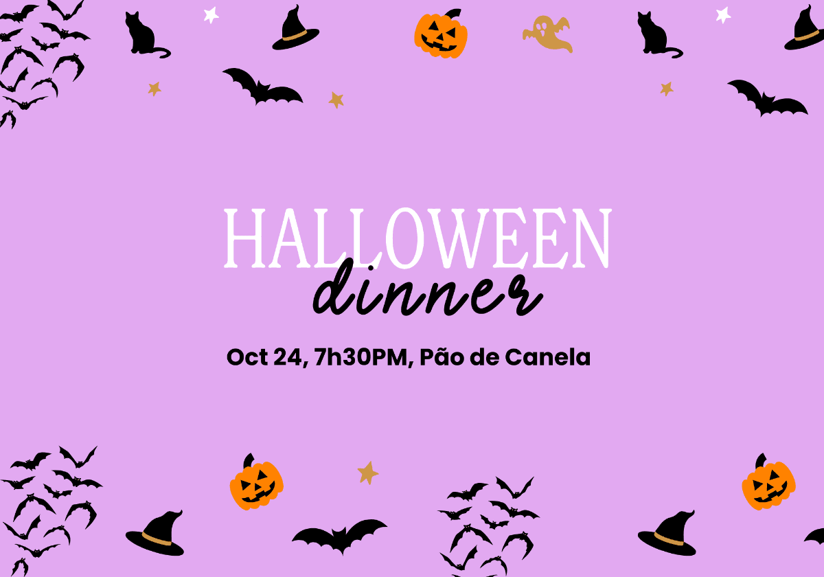 Halloween Girls Dinner + 1 Drink