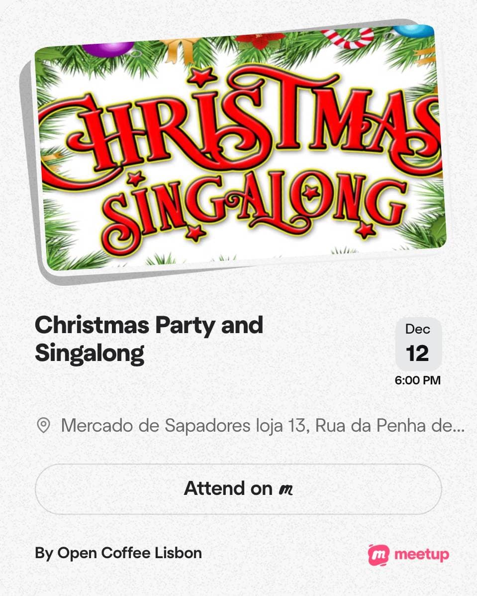 Christmas Sing-along Party