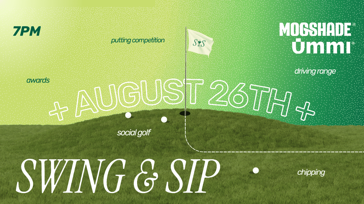 Swing & Sip x Mogshade Golf