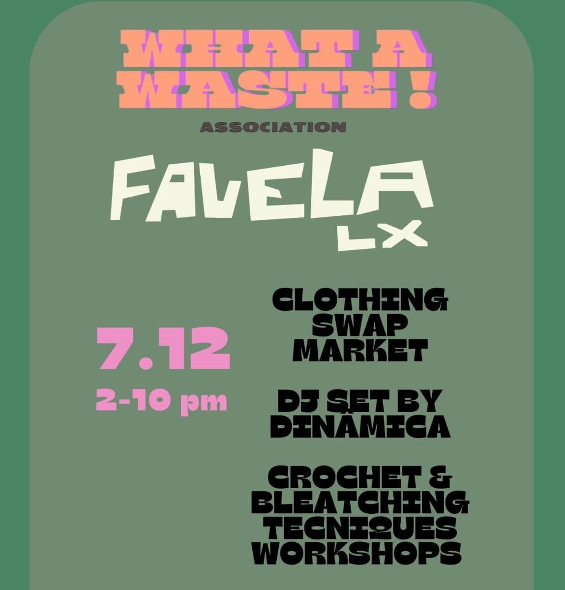 What A Waste! Clothing Swap Market & Upcycling Workshops