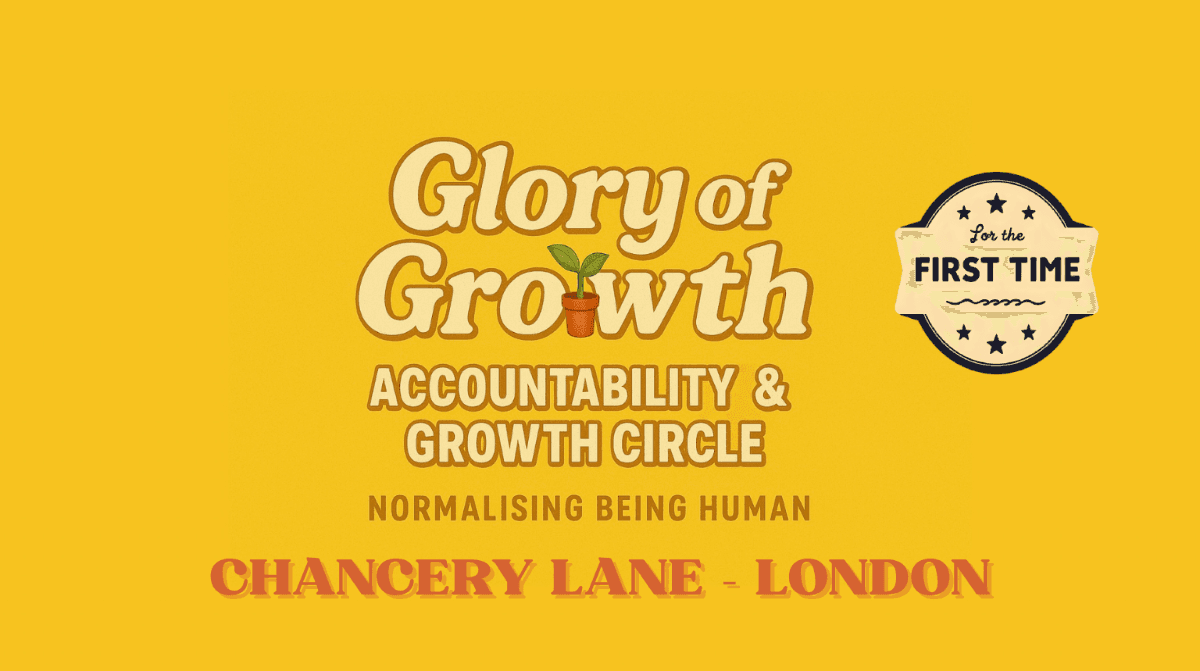 Accountability & Growth Circle w/Social @ Chancery Lane