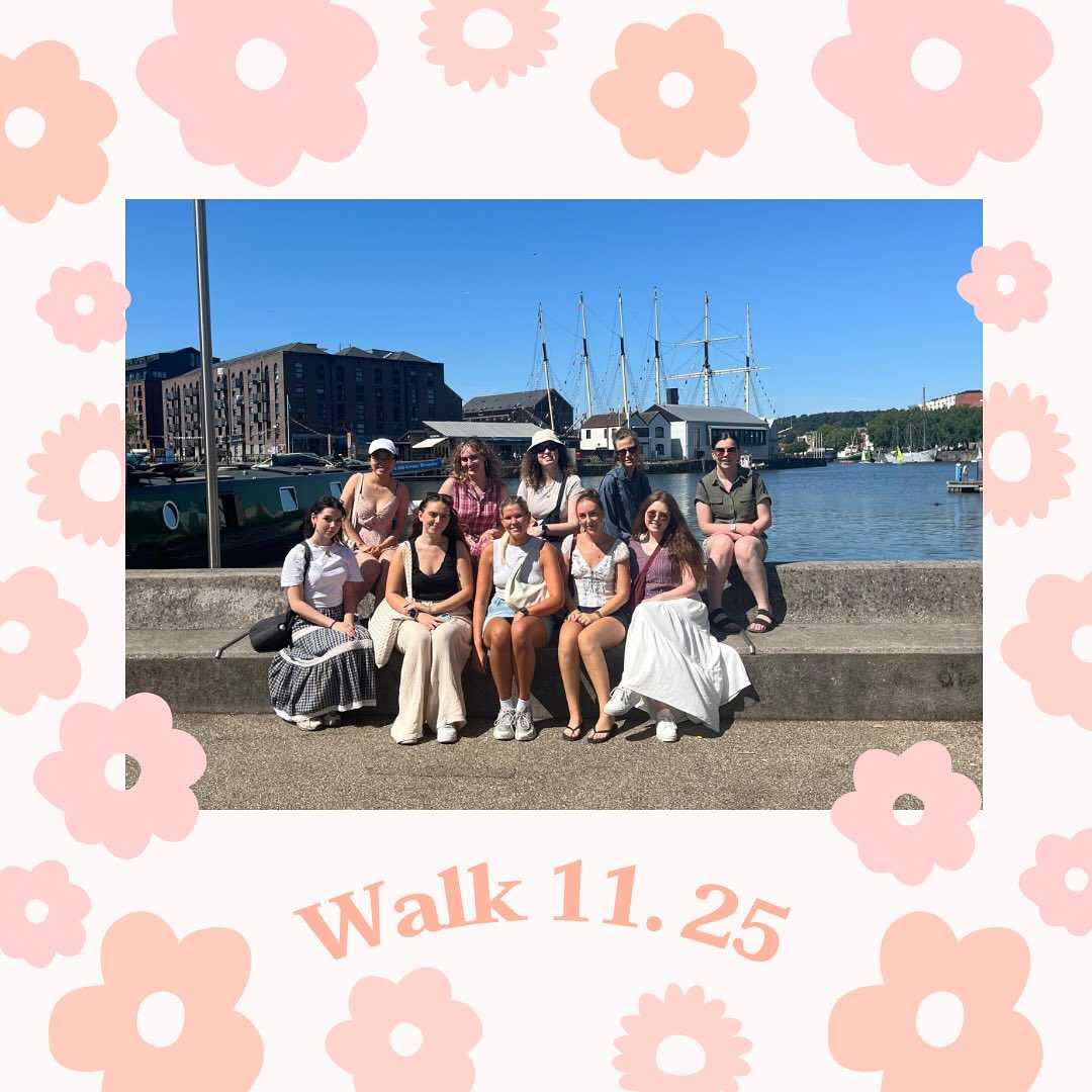 Girls Who Walk • Bristol cover