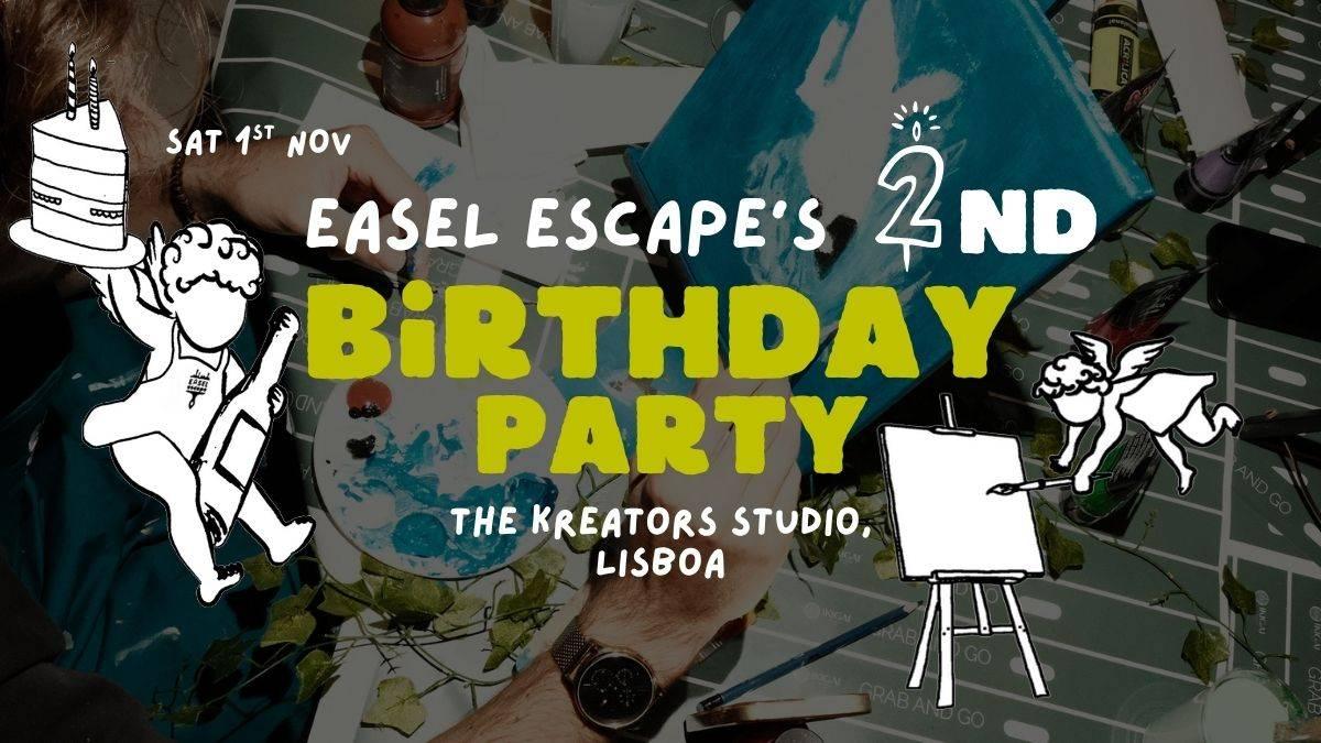 Birthday Party @ The Kreators | Paint • Music • Wine