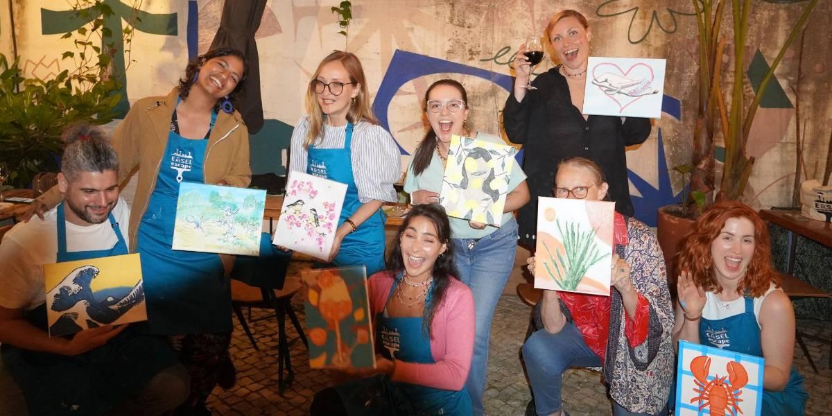 Painting & Wine Social | Easel Escape