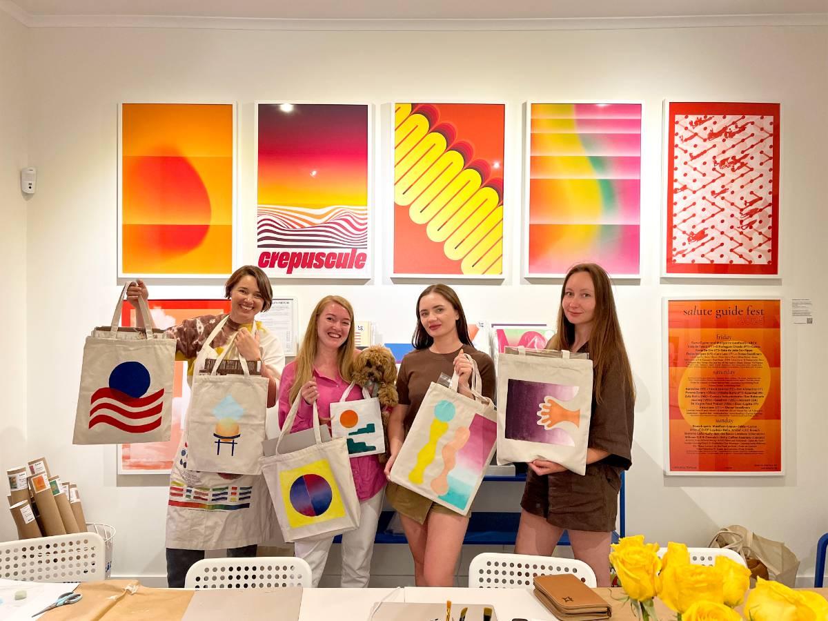 Pattern Play: Design & Paint Your Own Tote Bag