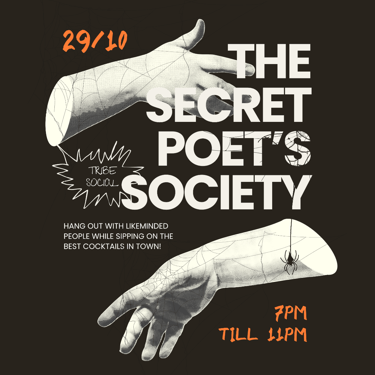 Tribe Social @The Secret Poet's Society