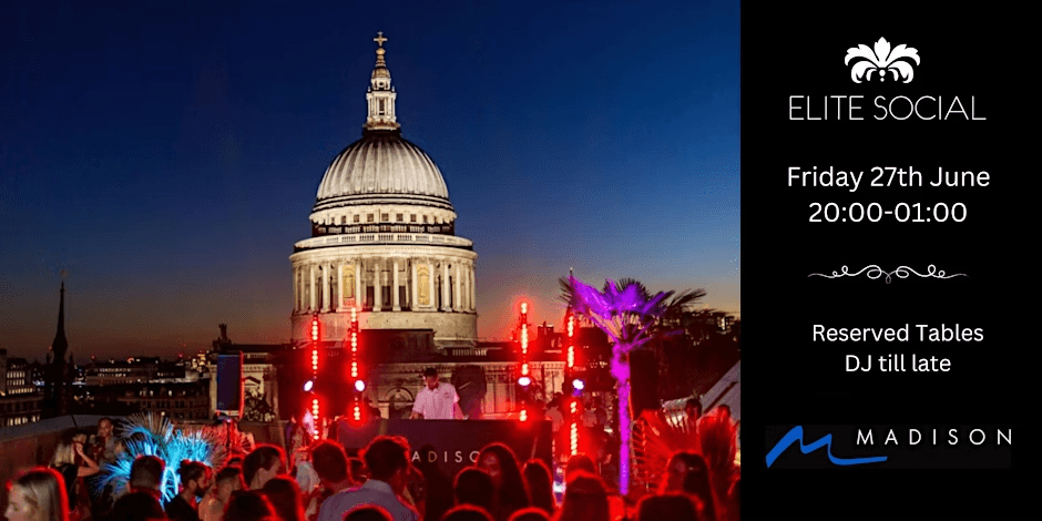 Rooftop Sunset Soirée at Madison
