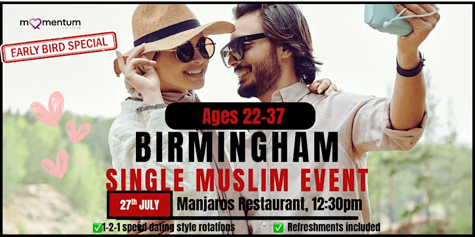 Single Muslim Marriage Event Birmingham ages 22-37
