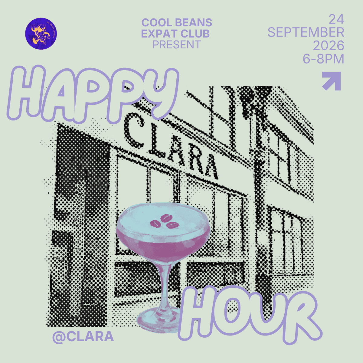 International Happy Hour at Clara