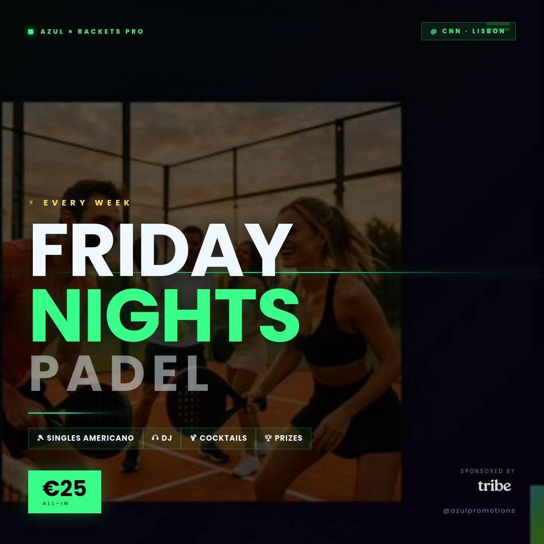 Friday Padel Nights - Singles Mixed Tournament