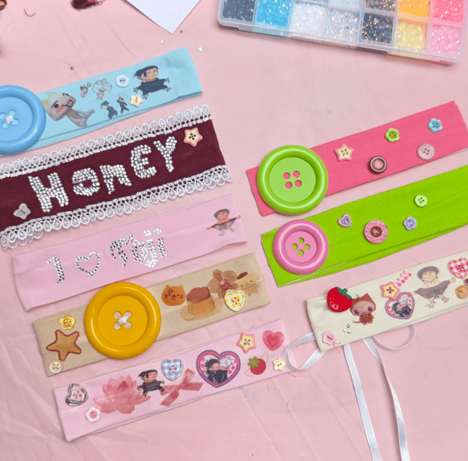 headband decorating!