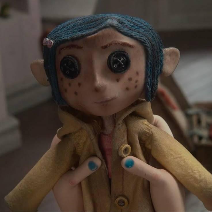make your own coraline doll!