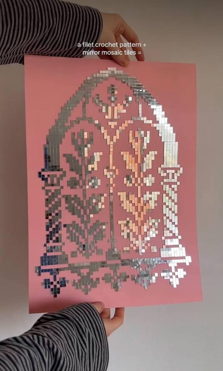 Mosaic mirros
