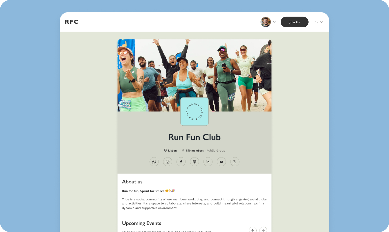 Community activities illustration